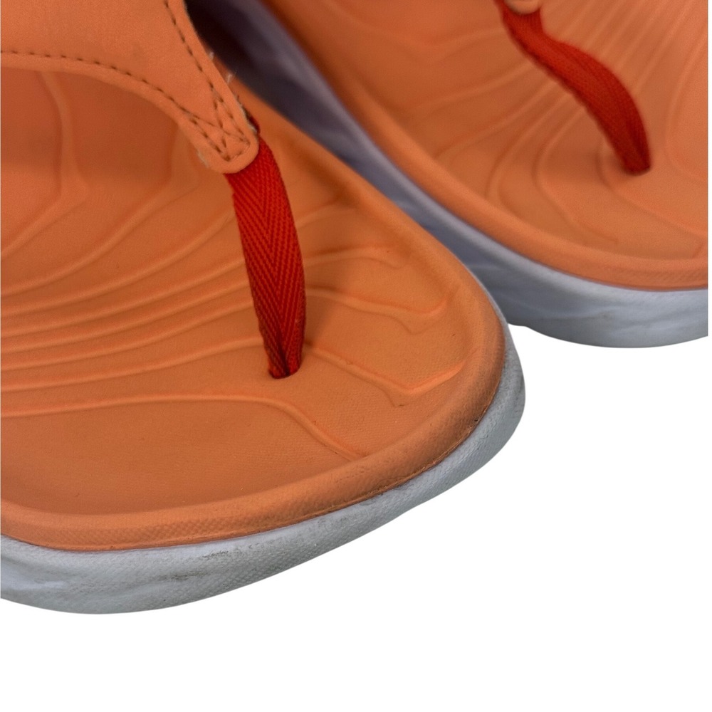 Hoka One One Ora Recovery Flip Sandals Orange Mens 9 Womens 11 unisex - Picture 4 of 11